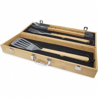 Logo trade corporate gifts image of: Assadus 3-piece BBQ set