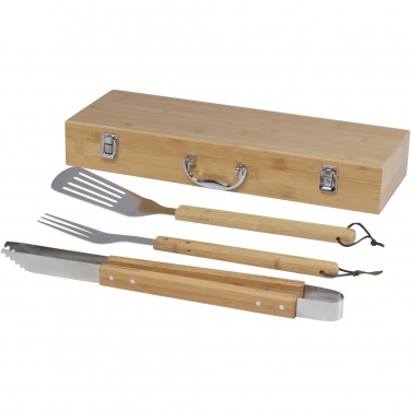 Logo trade promotional gifts image of: Assadus 3-piece BBQ set