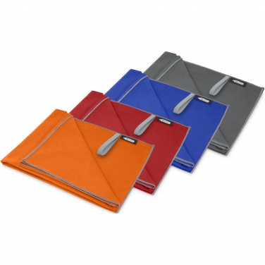 Logotrade promotional item image of: Pieter recycled PET ultra lightweight and quick dry towel 130 x 80 cm