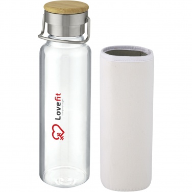 Logo trade promotional products picture of: Thor 660 ml glass bottle with neoprene sleeve