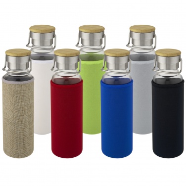 Logo trade promotional items picture of: Thor 660 ml glass bottle with neoprene sleeve