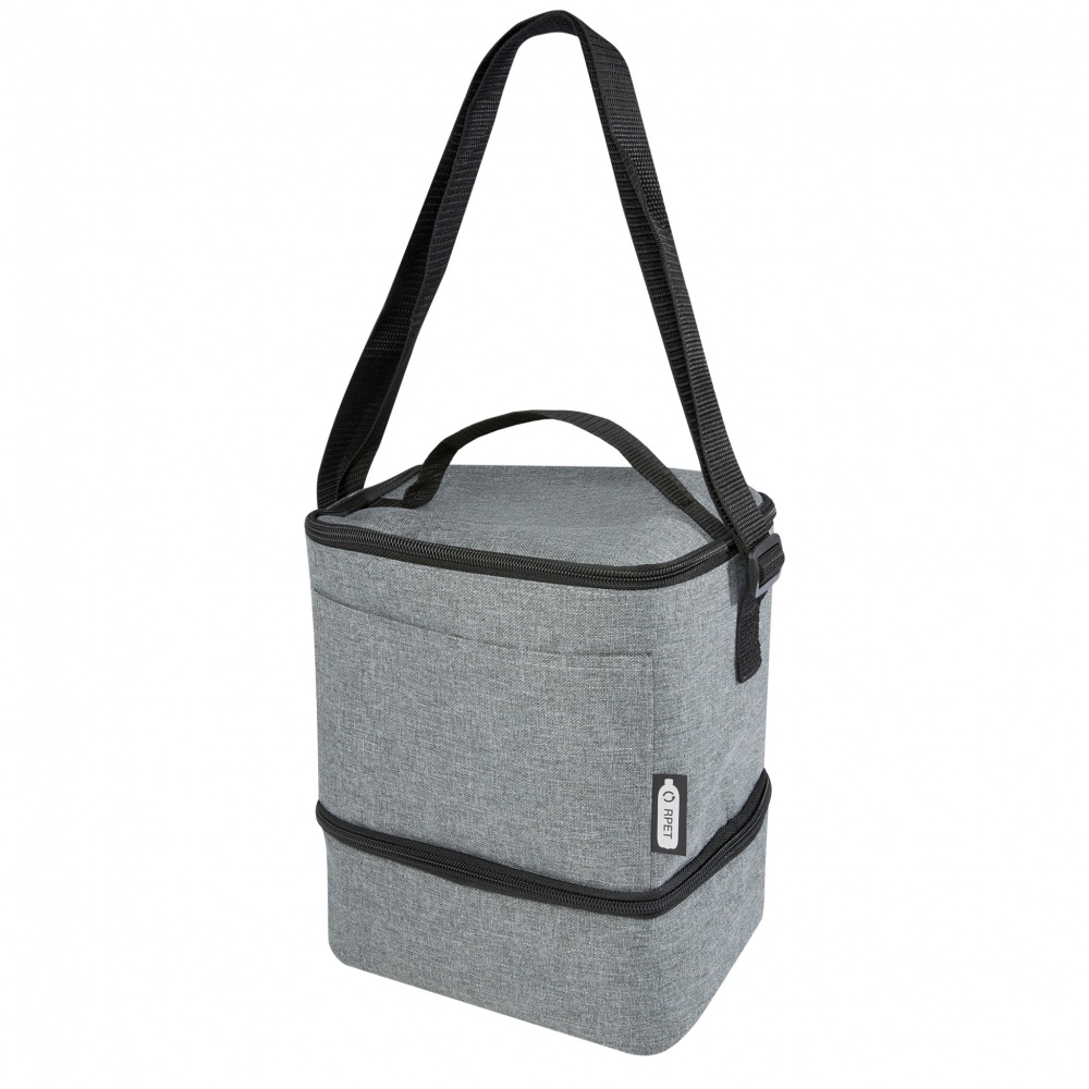 Logo trade advertising products image of: Tundra 9-can GRS RPET lunch cooler bag 9L