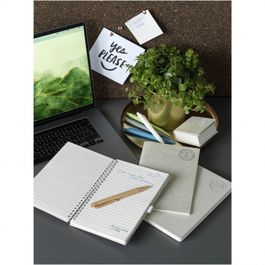 Logo trade promotional giveaway photo of: Dairy Dream A5 size reference recycled milk cartons cahier notebook