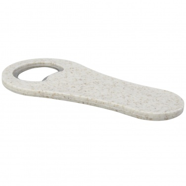 Logo trade promotional giveaways image of: Schyn wheat straw bottle opener