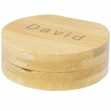 Logotrade advertising product image of: Afrodit bamboo pocket mirror