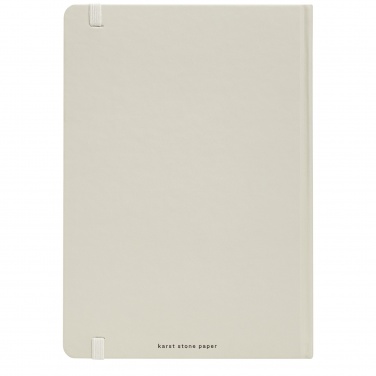 Logotrade promotional products photo of: Karst® A5 stone paper hardcover notebook - lined