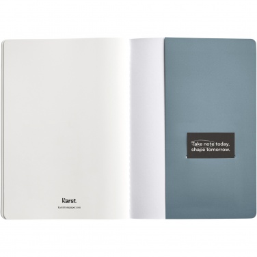 Logo trade promotional merchandise photo of: Karst® A5 stone paper journal twin pack