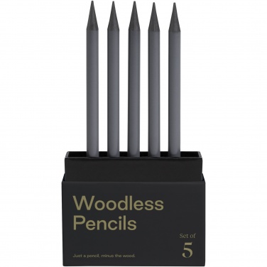 Logo trade advertising product photo of: Karst® 5-pack 2B woodless graphite pencils