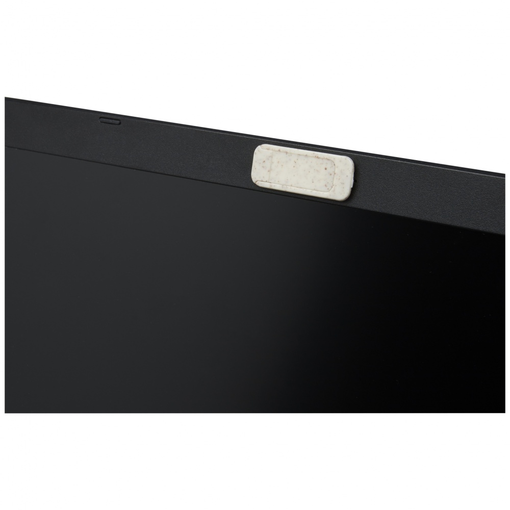 Logo trade business gift photo of: Kushi wheat straw webcam blocker