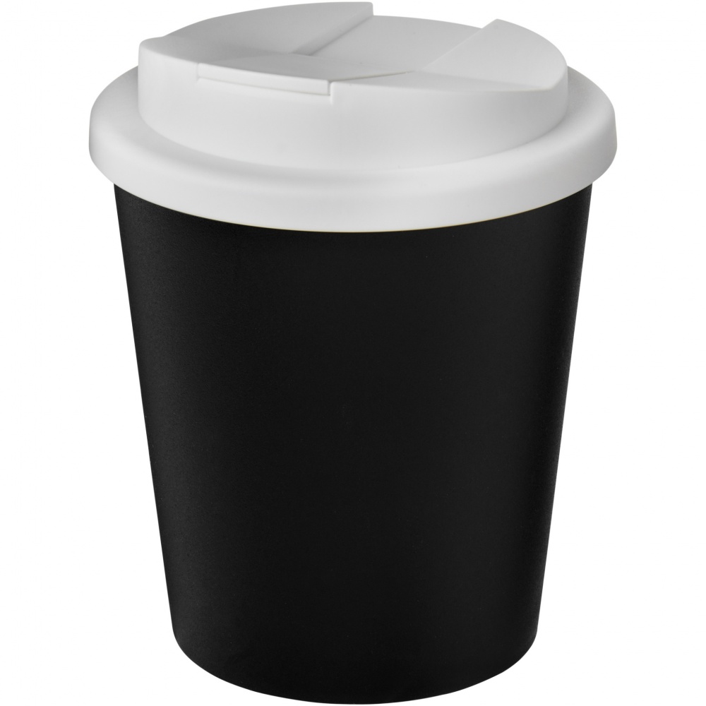 Logo trade corporate gifts picture of: Americano® Espresso Eco 250 ml recycled tumbler with spill-proof lid