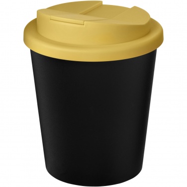Logo trade advertising products image of: Americano® Espresso Eco 250 ml recycled tumbler with spill-proof lid