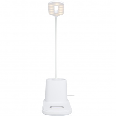 Logotrade corporate gift image of: Bright desk lamp and organizer with wireless charger
