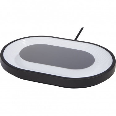 Logo trade advertising product photo of: Ray wireless charging pad with RGB mood light