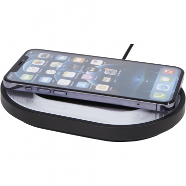 Logo trade advertising products picture of: Ray wireless charging pad with RGB mood light