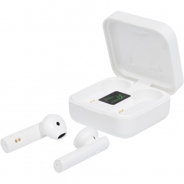 Logotrade promotional products photo of: Tayo solar charging TWS earbuds 