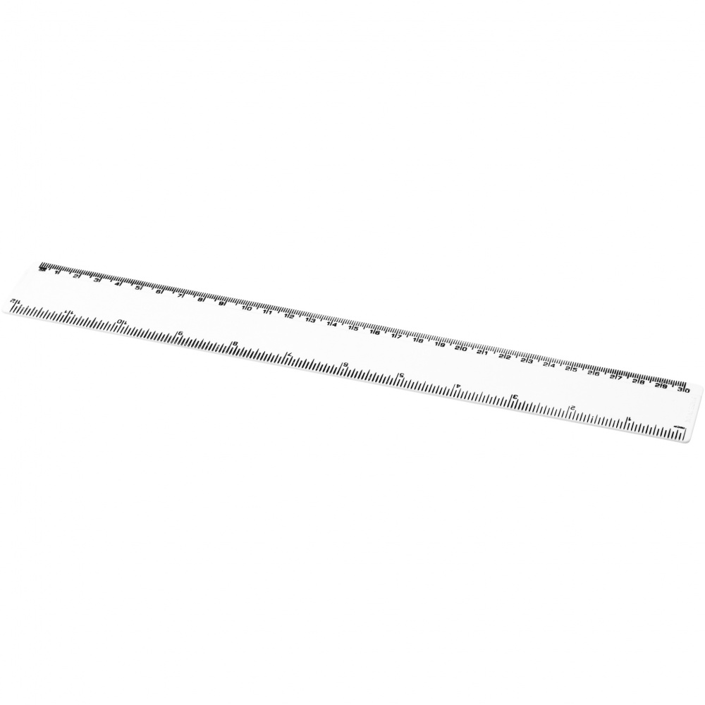 Logo trade corporate gifts picture of: Refari 30 cm recycled plastic ruler