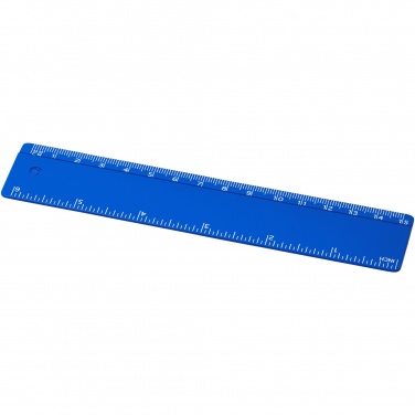 Logo trade promotional products picture of: Refari 15 cm recycled plastic ruler
