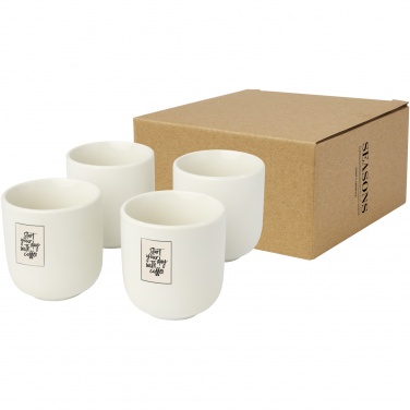 Logo trade promotional giveaway photo of: Male 4-piece 90 ml espresso cup