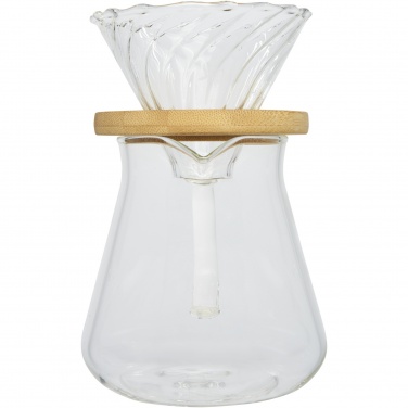 Logo trade promotional items picture of: Geis 500 ml glass coffee maker