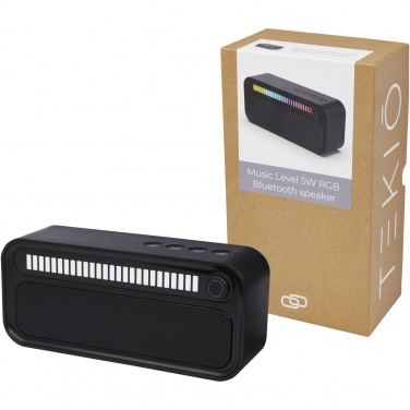 Logotrade promotional giveaways photo of: Music Level 5W RGB mood light Bluetooth® speaker
