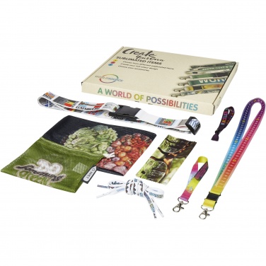 Logo trade promotional merchandise photo of: Sublimation sample box