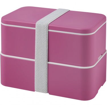 Logo trade business gift photo of: MIYO double layer lunch box