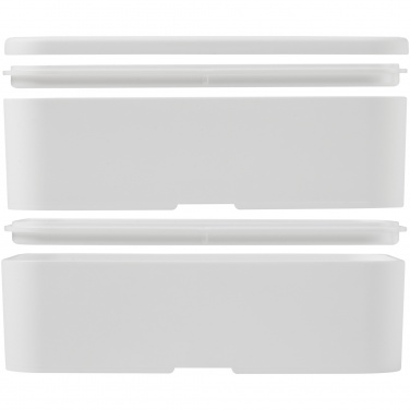 Logo trade promotional merchandise picture of: MIYO Pure double layer lunch box