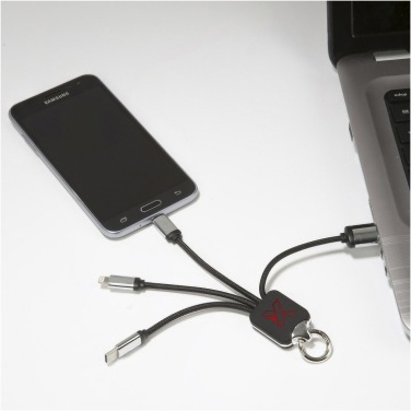 Logotrade promotional item picture of: SCX.design C15 quatro light-up cable