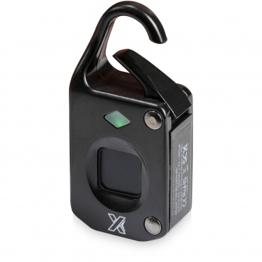 Logo trade promotional giveaway photo of: SCX.design T10 fingerprint padlock