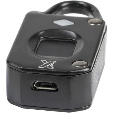 Logo trade corporate gifts picture of: SCX.design T10 fingerprint padlock