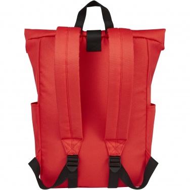 Logotrade promotional giveaway picture of: Byron 15.6" GRS RPET roll-top backpack 18L