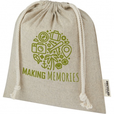 Logotrade promotional gifts photo of: Pheebs 150 g/m² GRS recycled cotton gift bag medium 1.5L