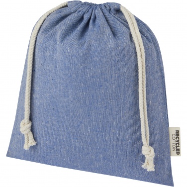 Logotrade promotional giveaway image of: Pheebs 150 g/m² GRS recycled cotton gift bag medium 1.5L