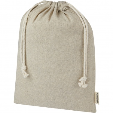 Logotrade business gifts photo of: Pheebs 150 g/m² GRS recycled cotton gift bag large 4L