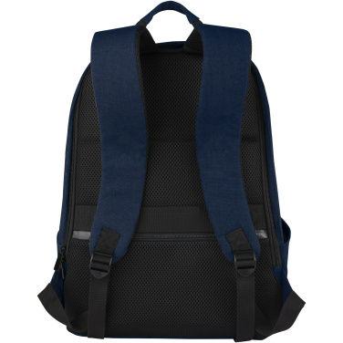 Logotrade business gift image of: Joey 15.6" GRS recycled canvas anti-theft laptop backpack 18L