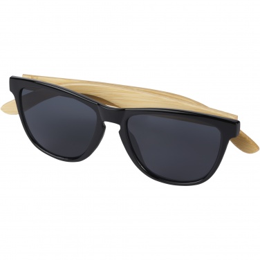 Logo trade promotional item photo of: Sun Ray ocean bound plastic and bamboo sunglasses