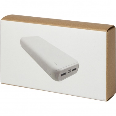 Logo trade advertising products picture of: Electro 20.000 mAh recycled plastic power bank 