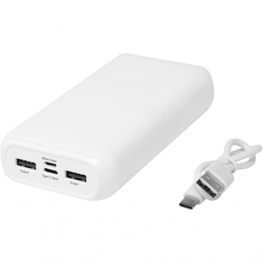 Logotrade corporate gift picture of: Electro 20.000 mAh recycled plastic power bank 