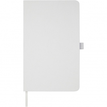 Logo trade promotional merchandise image of: Fabianna crush paper hard cover notebook