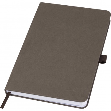 Logo trade promotional merchandise picture of: Fabianna crush paper hard cover notebook