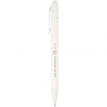 Logotrade advertising product picture of: Chartik monochromatic recycled paper ballpoint pen with matte finish