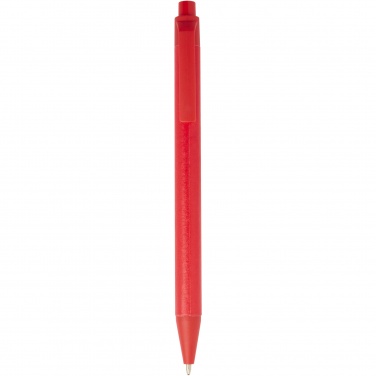 Logotrade promotional product picture of: Chartik monochromatic recycled paper ballpoint pen with matte finish