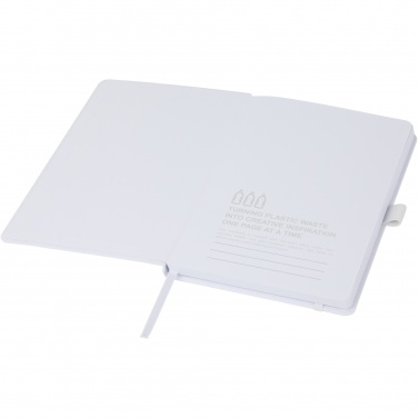 Logotrade promotional item image of: Thalaasa ocean-bound plastic hardcover notebook