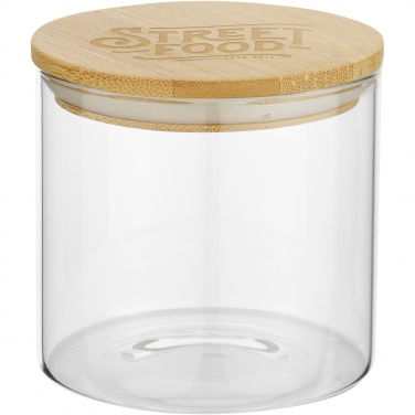 Logo trade promotional products image of: Boley 320 ml glass food container