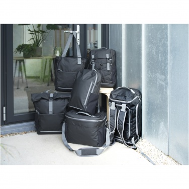 Logotrade promotional merchandise picture of: Aqua 15" GRS recycled water resistant laptop backpack 21L