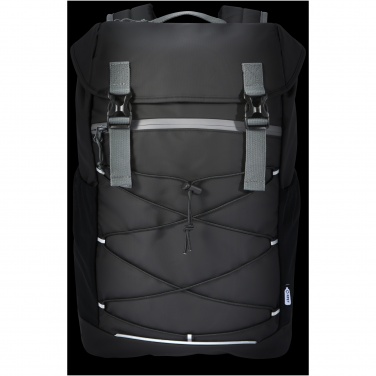 Logo trade advertising products image of: Aqua 15.6" GRS recycled water resistant laptop backpack 23L