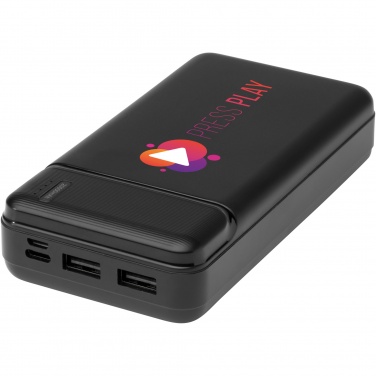 Logotrade advertising product image of: Loop 20.000 mAh recycled plastic power bank 