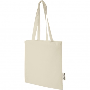Logotrade promotional gifts photo of: Madras 140 g/m2 GRS recycled cotton tote bag 7L