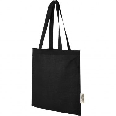 Logotrade promotional giveaway picture of: Madras 140 g/m2 GRS recycled cotton tote bag 7L