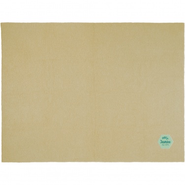 Logotrade promotional gift image of: Suzy 150 x 120 cm GRS polyester knitted blanket